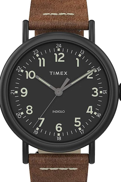 Timex Часовник Standard с луминисцентен циферблат, 40 мм Мъже