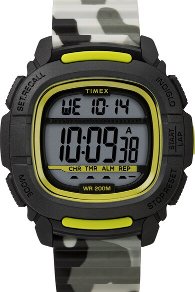 Timex Ceas digital cronograf cu o curea din silicon Command™, 47 mm Barbati