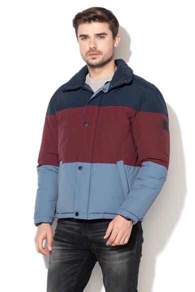 Jack & Jones Noah bélelt télikabát magas gallérral férfi