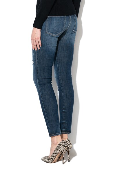 GUESS JEANS Blugi skinny cu rupturi decorative Femei