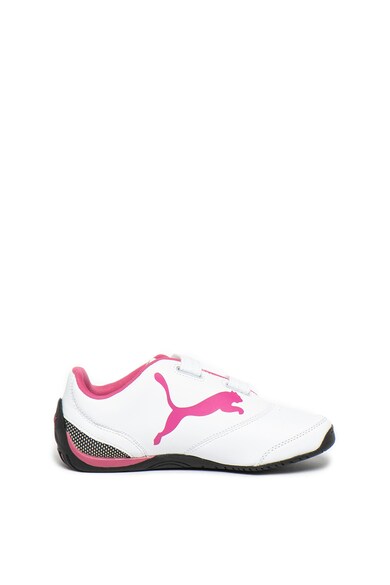 Puma Pantofi sport de piele si piele ecologica, cu velcro Drift Cat III Fete