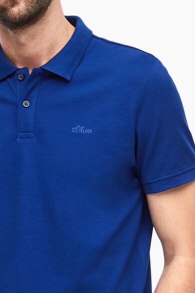 s.Oliver Tricou polo cu detaliu logo brodat Barbati