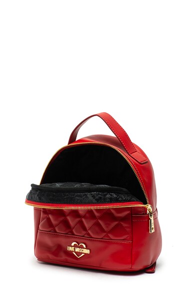 Love Moschino Rucsac de piele ecologica, cu aspect matlasat Femei