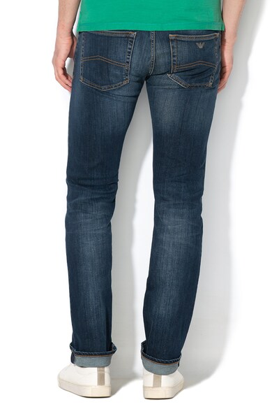 Armani Jeans Blugi slim fit cu aspect decolorat J45 Barbati