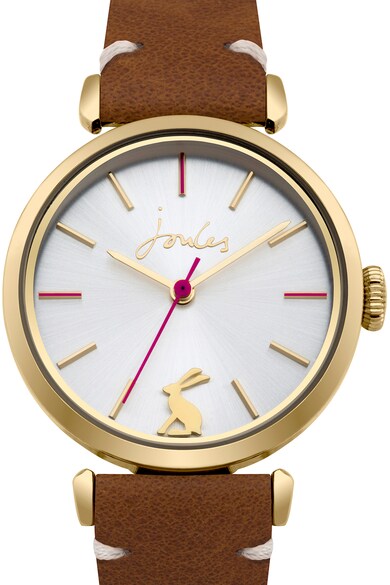 Joules Ceas quartz cu o curea de piele Femei