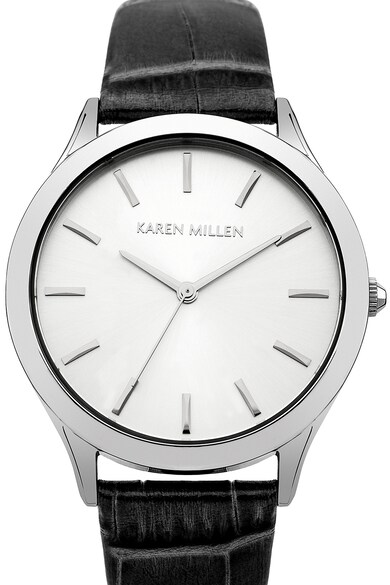 Karen Millen Ceas analog cu o curea de piele Femei