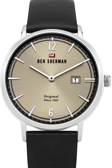 Ben Sherman Ceas cu o curea din piele Barbati