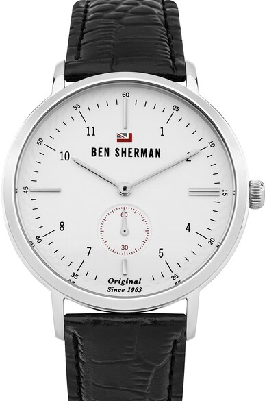 Ben Sherman Часовник с кожена каишка Мъже