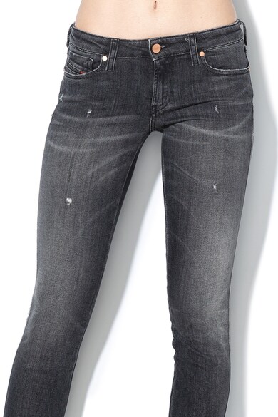 Diesel Blugi super skinny cu talie joasa Gracey Femei