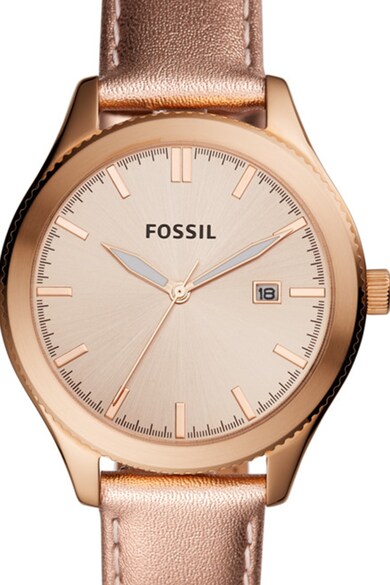 Fossil Ceas cu o curea cu aspect metalizat Femei