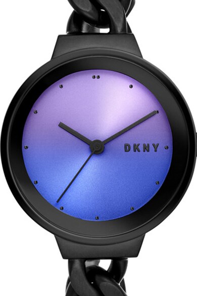 DKNY Rozsdamentes acél karóra láncos szíjjal női