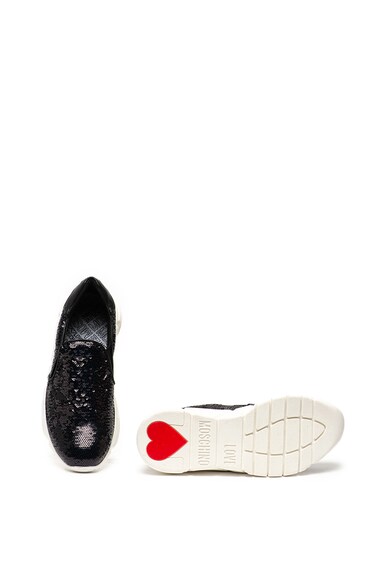 Love Moschino Flitteres bebújós sneaker női