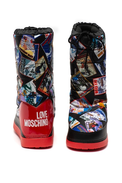 Love Moschino Apres-Ski bakancs mintával női