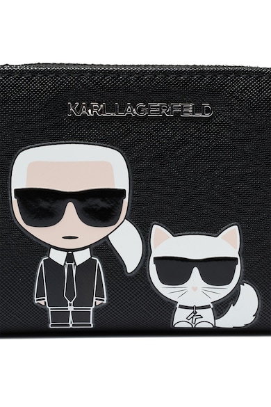 Karl Lagerfeld Портмоне от еко кожа с апликация Жени