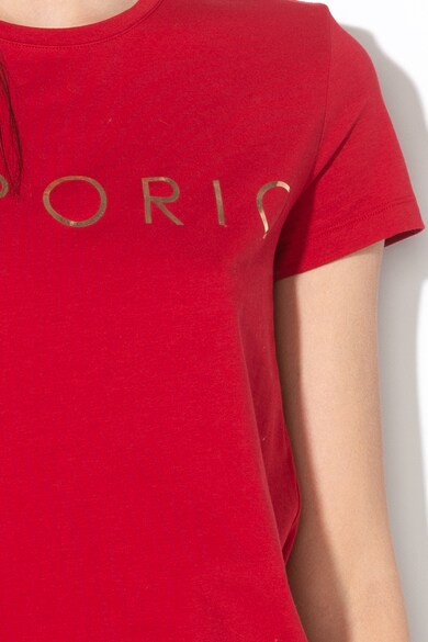 Emporio Armani Underwear Póló fémes logómintával női