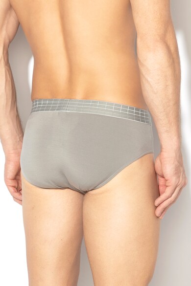 Emporio Armani Underwear Chiloti din amestec de modal, cu banda cu logo in talie Barbati