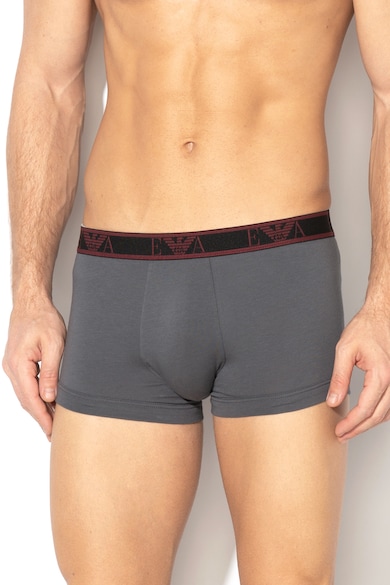 Emporio Armani Underwear Set de boxeri cu banda logo in talie, 3 perechi 23 Barbati