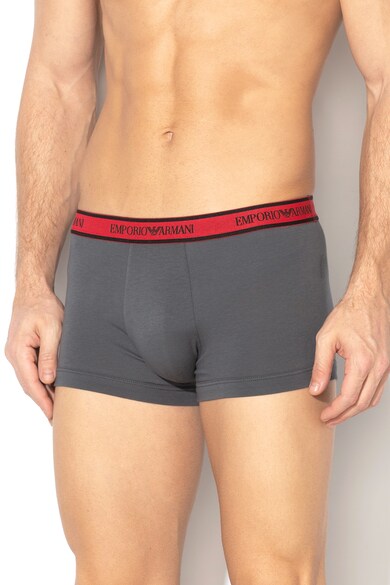 Emporio Armani Underwear Set de boxeri cu banda logo- 3 perechi Barbati