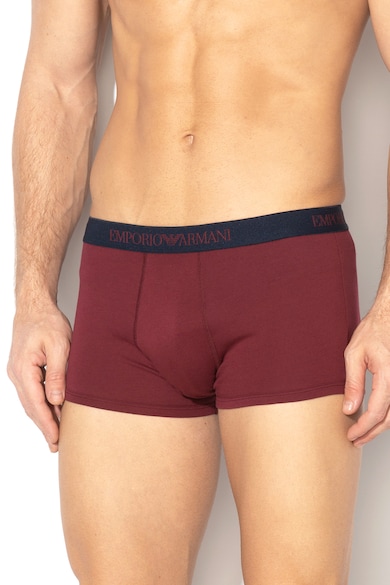 Emporio Armani Underwear Set de boxeri cu banda elastica in talie - 3 perechi Barbati