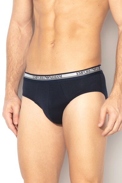 Emporio Armani Underwear Alsónadrág szett logós derékpánttal - 2 db férfi