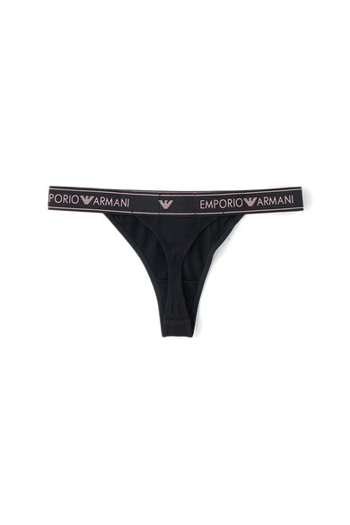 Emporio Armani Underwear Tanga logós derékpánttal női