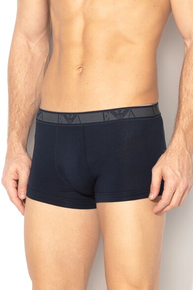 Emporio Armani Underwear Set de boxeri cu banda logo in talie, 3 perechi 23 Barbati