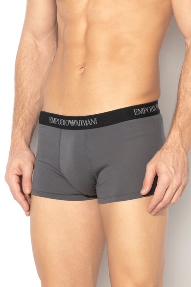 Emporio Armani Underwear Set de boxeri cu banda elastica in talie - 3 perechi Barbati