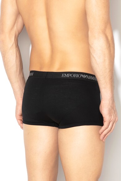 Emporio Armani Underwear Set de boxeri cu banda elastica in talie - 3 perechi Barbati
