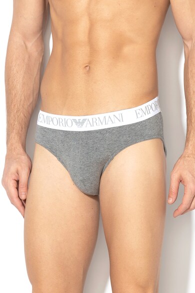 Emporio Armani Underwear Alsónadrág szett logós derékpánttal - 2 darab férfi