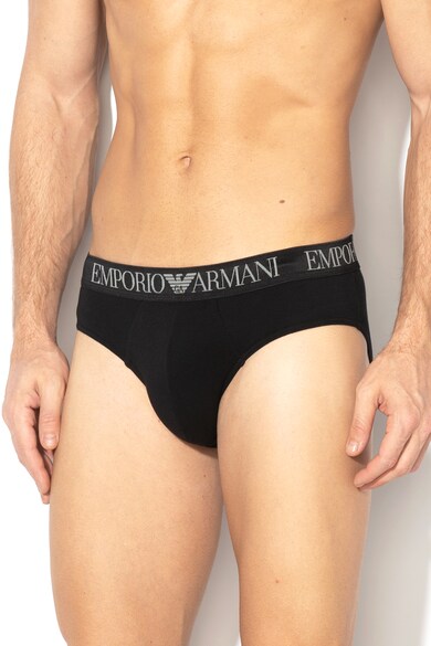 Emporio Armani Underwear Alsónadrág szett logós derékpánttal - 2 darab férfi