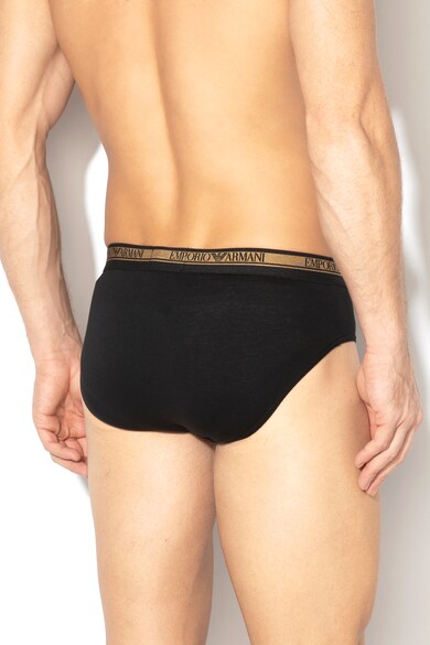 Emporio Armani Underwear Alsónadrág szett logós derékpánttal - 2 db férfi