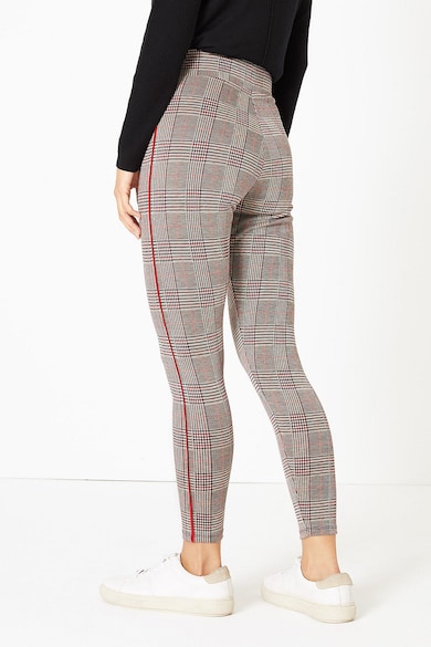 Marks & Spencer Kockás magas derekú leggings női