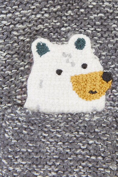 Marks & Spencer Cardigan tricotat cu captuseala din material teddy Baieti