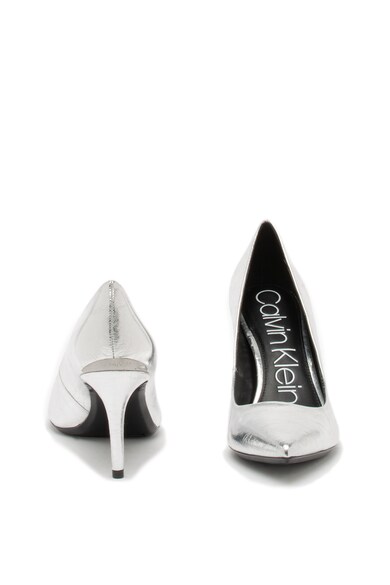 CALVIN KLEIN Pantofi stiletto cu aspect metalizat Gazelle Femei