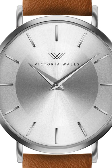 Victoria Walls Часовник с кожена каишка Жени