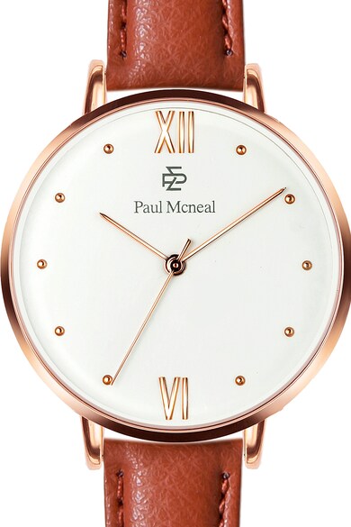 Paul McNeal Ceas quartz cu o curea de piele Femei