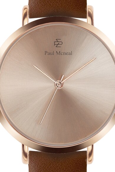 Paul McNeal Ceas quartz cu o curea din piele Femei