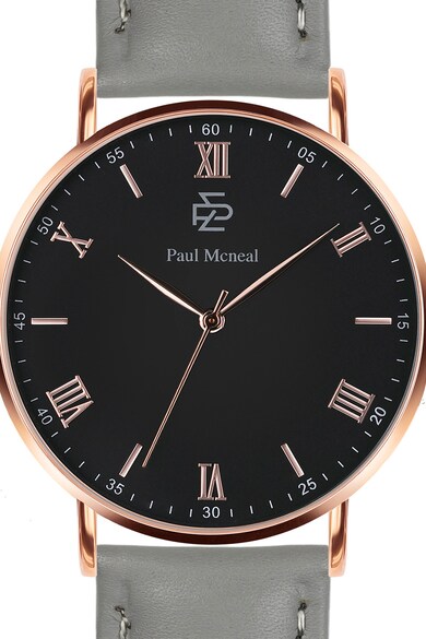 Paul McNeal Унисекс часовник с кожена каишка Жени