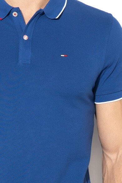 Tommy Hilfiger Tricou polo din pique cu broderie logo Barbati