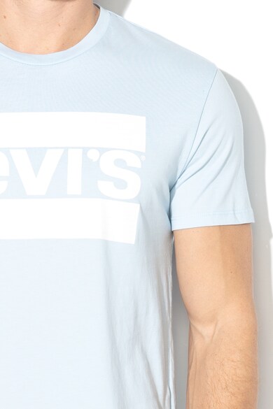Levi's Tricou cu decolteu la baza gatului si logo contrastant Barbati