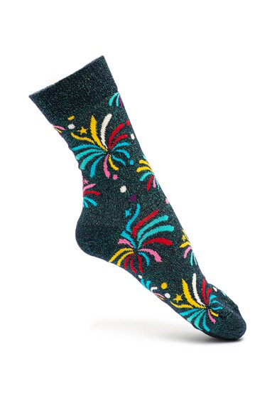 Happy Socks Унисекс чорапи с шарка, 3 чифта Жени