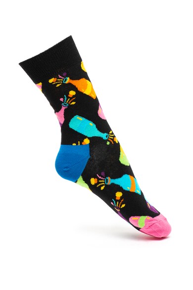 Happy Socks Унисекс чорапи с шарка, 3 чифта Мъже