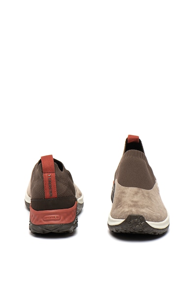 MERRELL Pantofi sport slip-on de piele intoarsa, cu insertii din material textil Jungle Moc XX Barbati