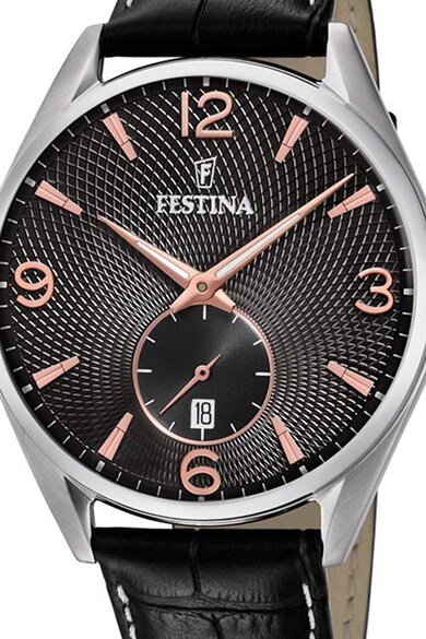 Festina Часовник с кожена каишка Мъже