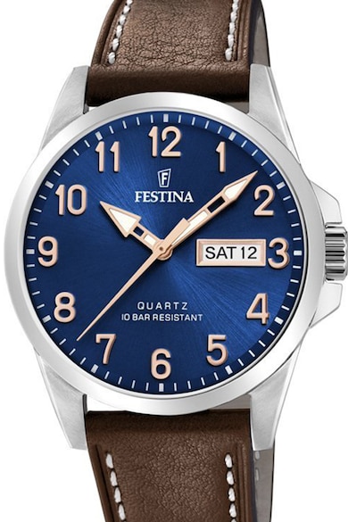 Festina Ceas cu o curea de piele Barbati