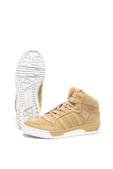 adidas Originals Pantofi sport mid-high de piele nabuc Attitude Revive Barbati