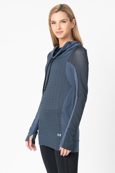 Under Armour Bluza elastica cu segmente de plasa, pentru fitness Femei