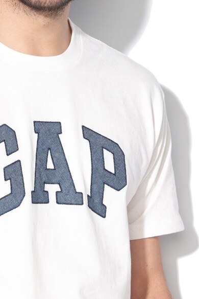 GAP Тениска с лого и овално деколте 3 Мъже
