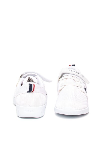 U.S. Polo Assn. Pantofi sport din material textil, cu detaliu logo brodat Honey Fete