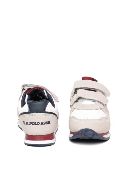 U.S. Polo Assn. Lusty tépőzáras műbőr sneaker Fiú